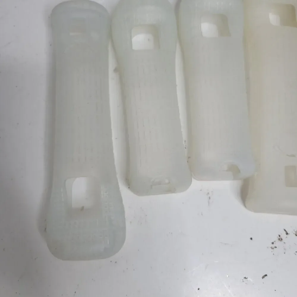 Nintendo Wii Remote Silicone Gel Cover Grip Sleeves Lot of 5 OEM Official